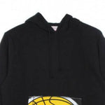 Mitchell & Ness NBA Cropped Logo Los Angeles Lakers Hoodie fekete kapucnis pulóver