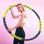 Wozinsky WHH-110 Hula Hoop Massager with Knots - Blue and Yellow sárga elektronika 304004-197652