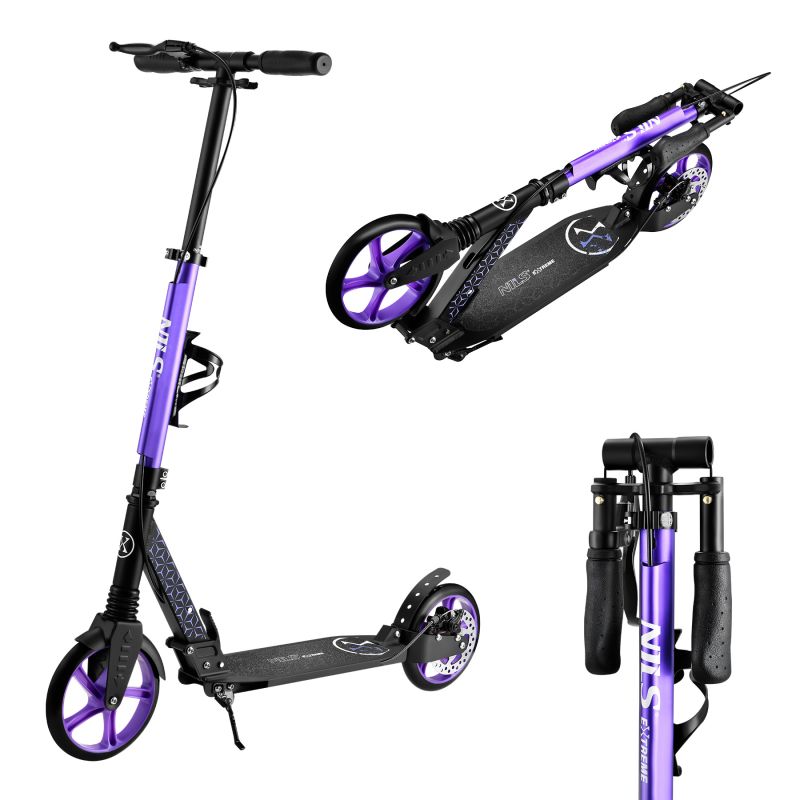 Hm124t Scooter With Disc Brake Mnils Extreme lila roller
