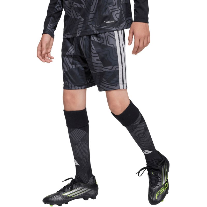 Adidas Tiro 26 Competition Goalkeeper Kids' Black and Gray szürke short KC5468