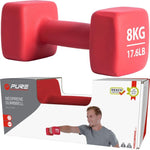 Pure 2 Improve NEOPRENE Dumbbell 8KG dumbbell, strength training equipment, training equipment