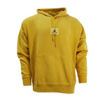 AIR Jordan Essentials Statement Fleece Washed Pullover Hoodie Yellow Ocher - sárga pulóver