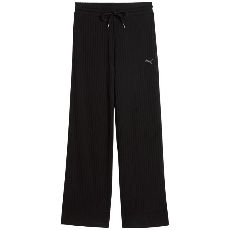 Puma HER Comfort High-Waist Wide Leg Women's 693284 fekete nadrág