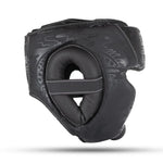 DBX Bushido "Black Dragon" Boxing Sparring Helmet | fekete fejvédő ARH-BlackDragon