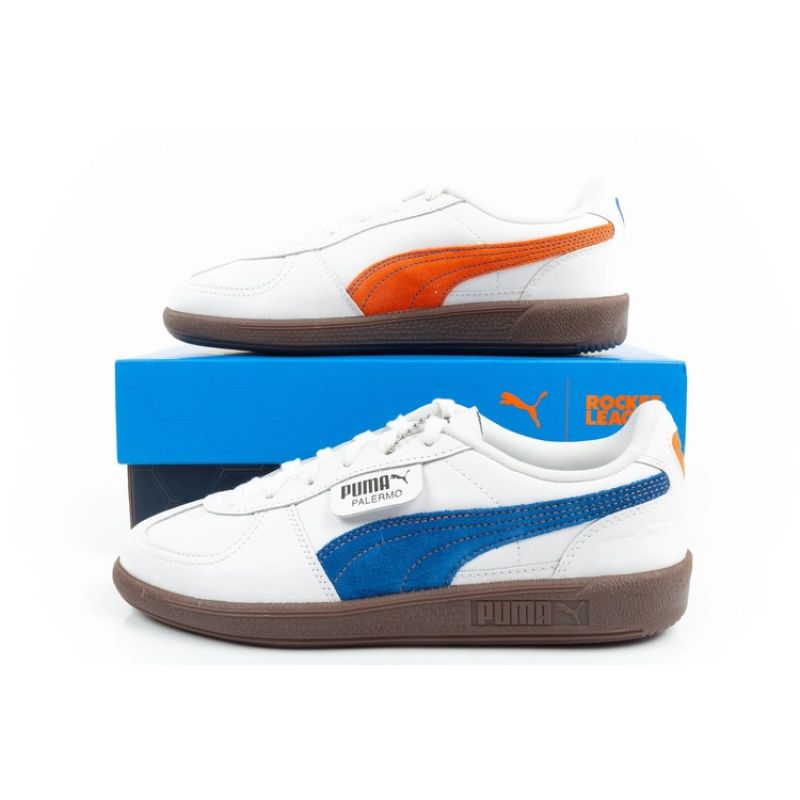 Puma Palermo Rocket League youth sports shoes leather children Cipő