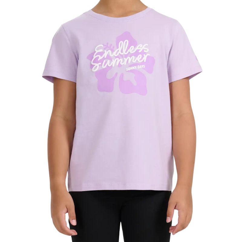 4F T-shirt for girls F2938 light purple 52S lila póló 4FJWSS26TTSHF293852S
