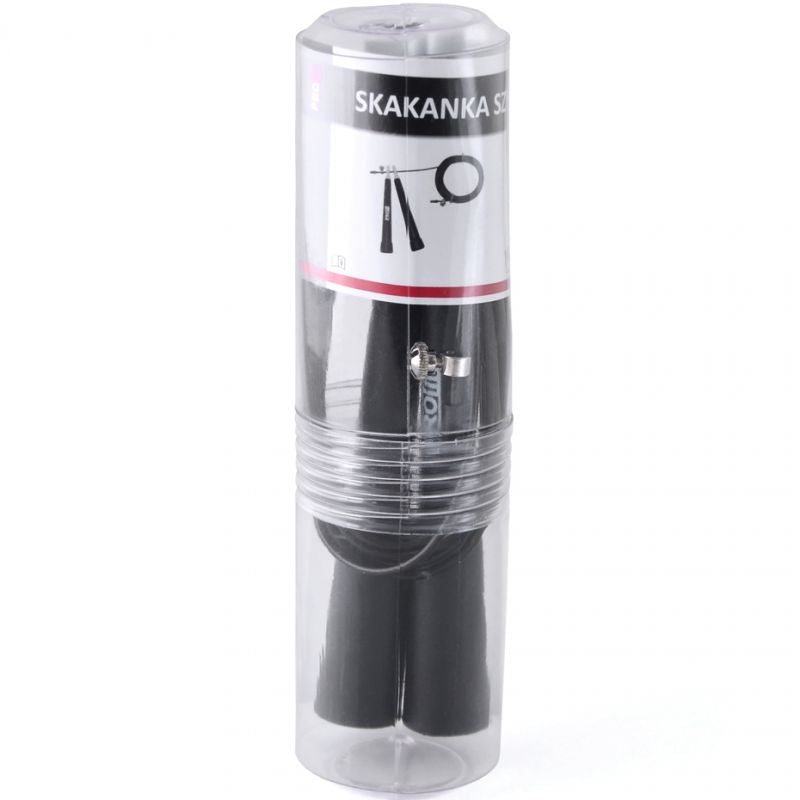 PROfit DK 1001S skipping rope fekete edzőfelszerelés DK1001S