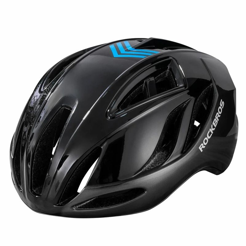 Rockbros TS-42 lightweight bicycle helmet 58-62 cm - titanium tytanowy lights