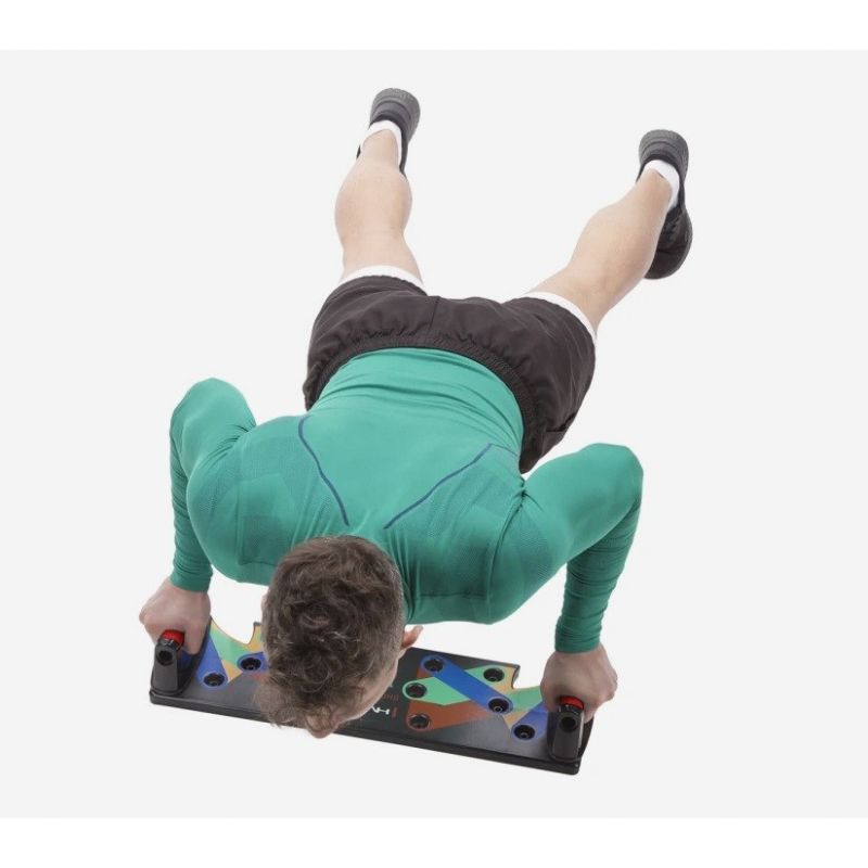 HMS PU10 multifunctional push-up board piros edzéssegítő 17-45-040
