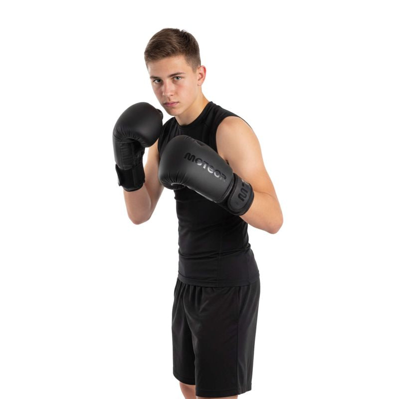 Meteor 10 oz Training Boxing Gloves, Velcro, PU uniw kesztyű