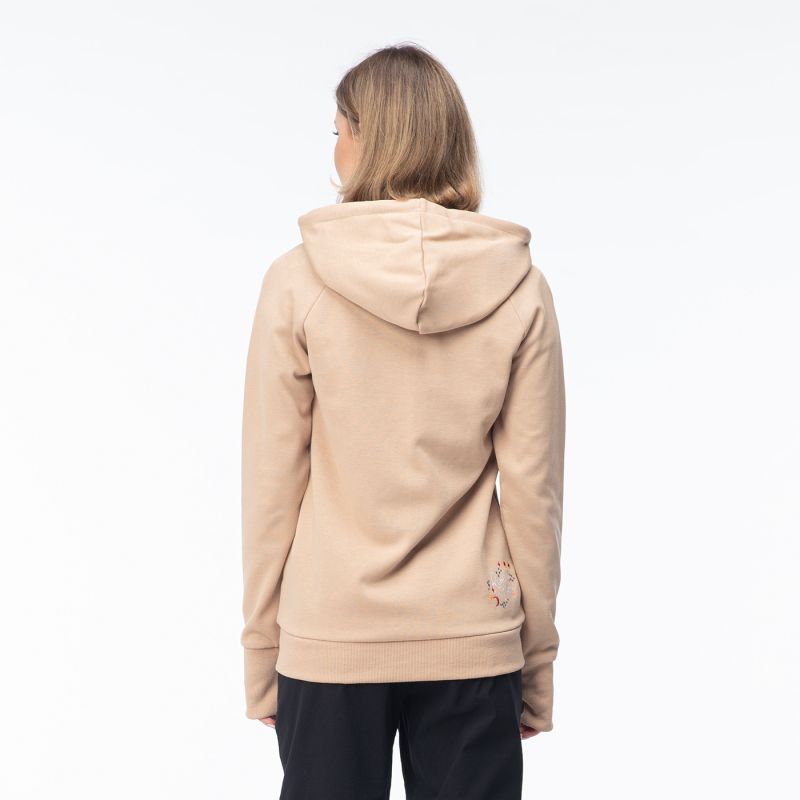 Elbrus Elbruz Runa II Sweatshirt W bézs pulóver