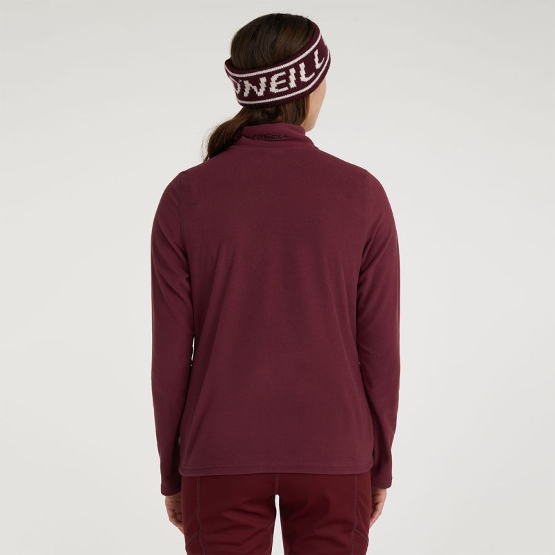O'Neill Polar Jack's Hz Fleece W piros pulóver