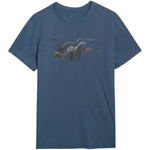 4f Men's T-shirt M2359 sea green 4FWAW25TTSHM2359 46S Ruházat