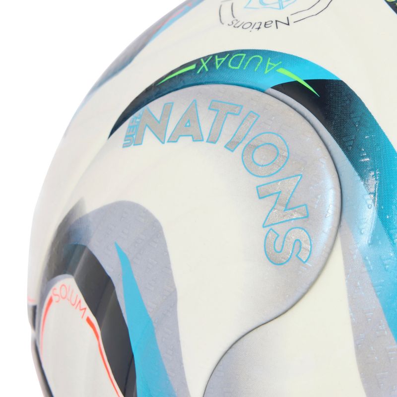 Adidas UEFA Nations League 26/27 Pro White, Blue, Orange narancssárga futball labda KE7539