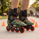Na1601 Slayd Green Slalom Roller Skates Size 41 Nils Extreme zöld utcai cipő