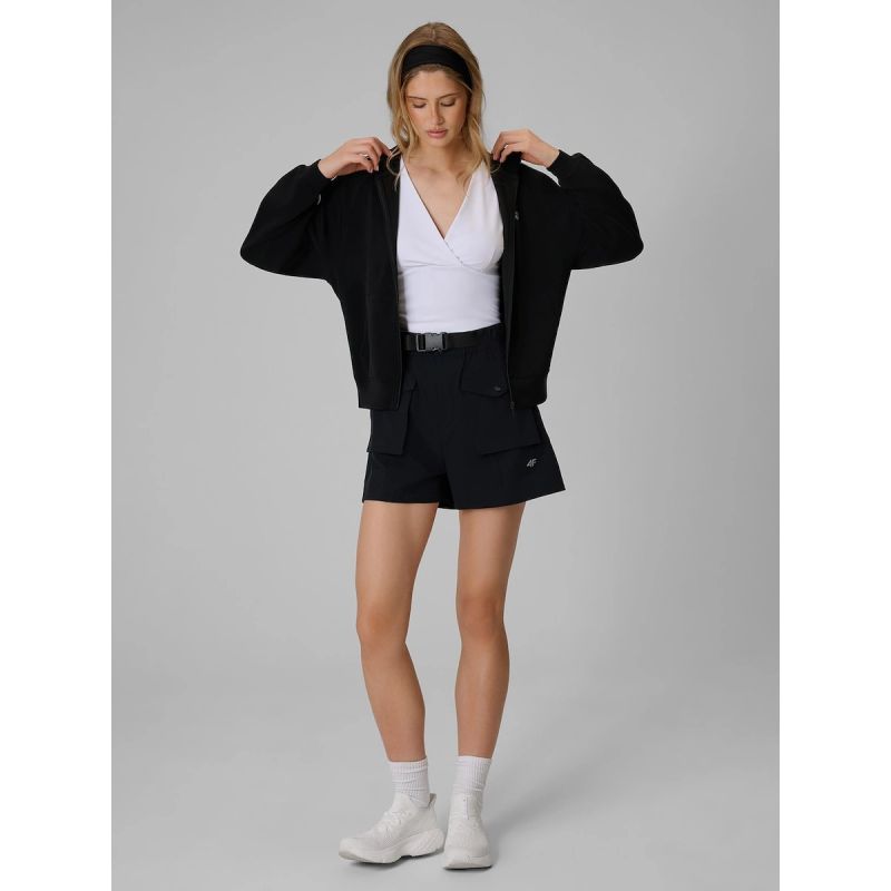 4F Women's regular hooded sweatshirt kapucnis pulóver