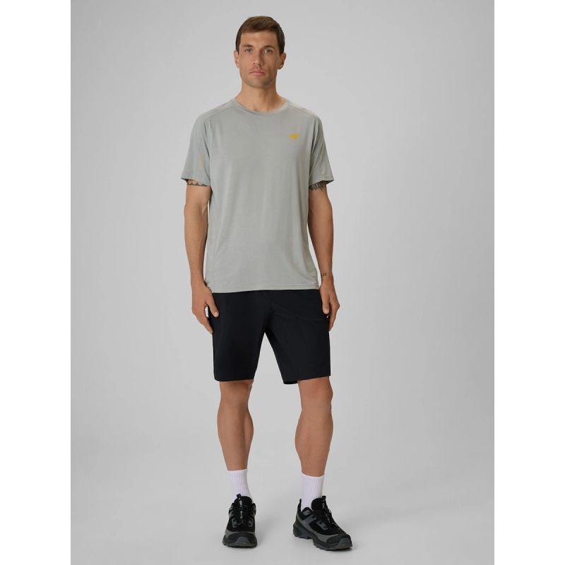 4F Men's regular quick-drying trekking T-shirt póló