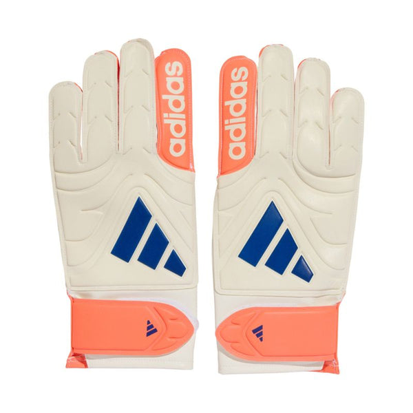 adidas Copa Glove Club goalkeeper gloves white and orange JN5339 Kiegészítő