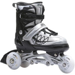 Enero Pro Roller Skates-Roller Skates-Ice Skating 4in1 Led 38-41 Gray szürke skates, roller skates