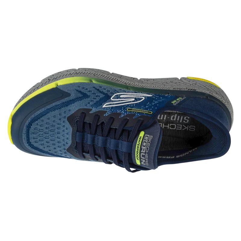 Skechers Slip-Ins: Max Cushioning Premier 2.0 – Stanch, navy blue, sötétkék cipő 220527-NVYL