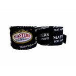 MASTERS FIGHT EQUIPMENT Cotton boxing bandages BB1-4N1 fekete edzőfelszerelés 130142-02N1
