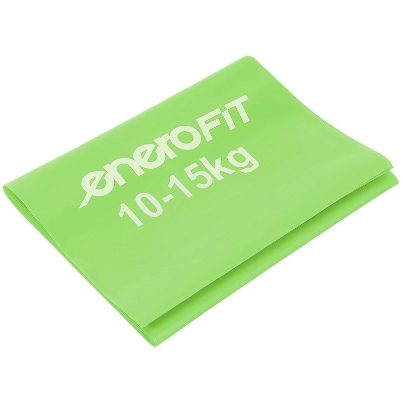 Enero Pro TRAINING TAPE FOR PILATES EXERCISES .40MM 10-15KG GREEN zöld training bands, training equipment, socks tapes