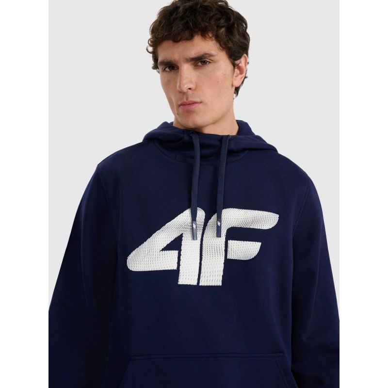 Men's sweatshirt with hood, open, 4F 4FRMM00TSWSM2477-31S 2xl kapucnis pulóver