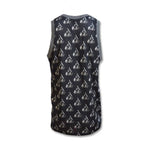 Nike Giannis Antetokounmpo All Over Print Tank Top - CK6222-010 fekete atléta