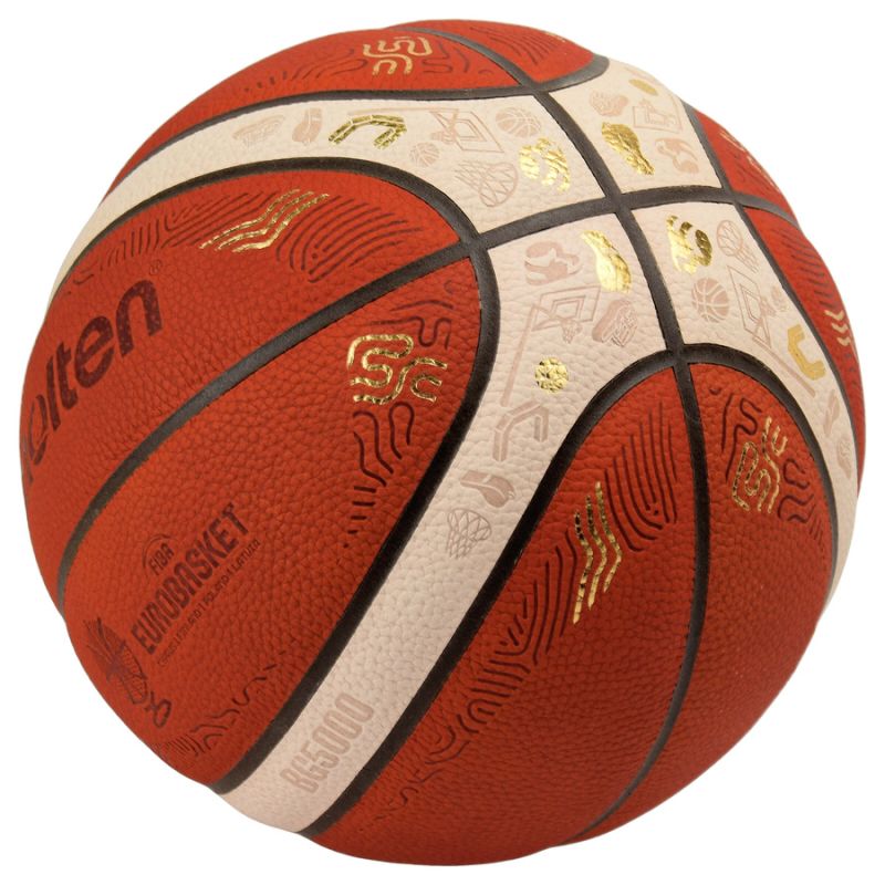 Molten Eurobasket 2025 Official Match narancssárga labda