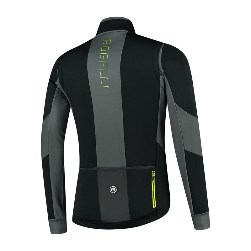 Rogelli BRAVE winter /fluorescent fekete dzseki
