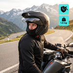 Meteor Hekato L motorcycle helmet 59-60 cm black uniw sisak 17891