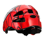 Meteor MA-2 spider Junior bicycle helmet piros helmets, protectors and knee pads