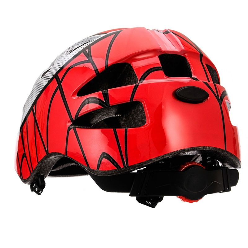 Meteor MA-2 spider Junior bicycle helmet piros helmets, protectors and knee pads