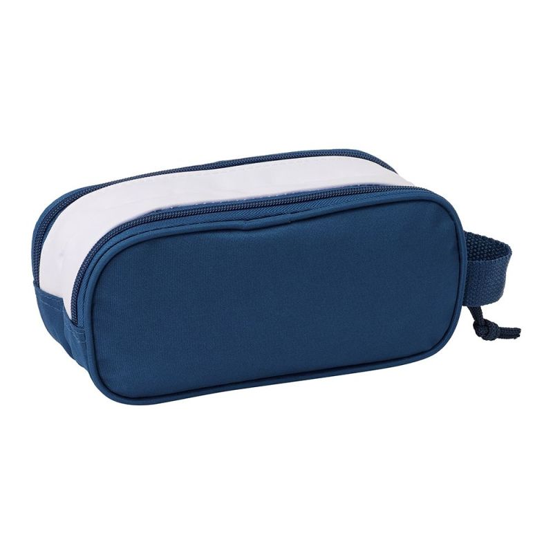Real Madrid 3D double pencil case granatowy pénztárca