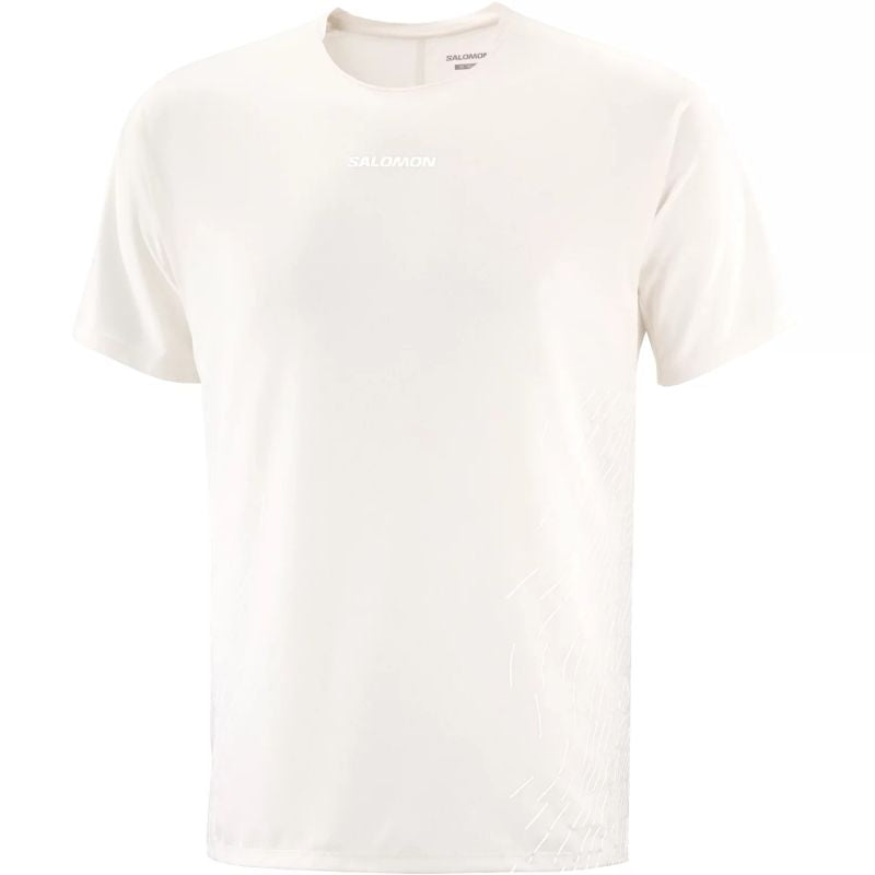 Salomon Sense Aero SS Tee Gfx 2XL fehér póló