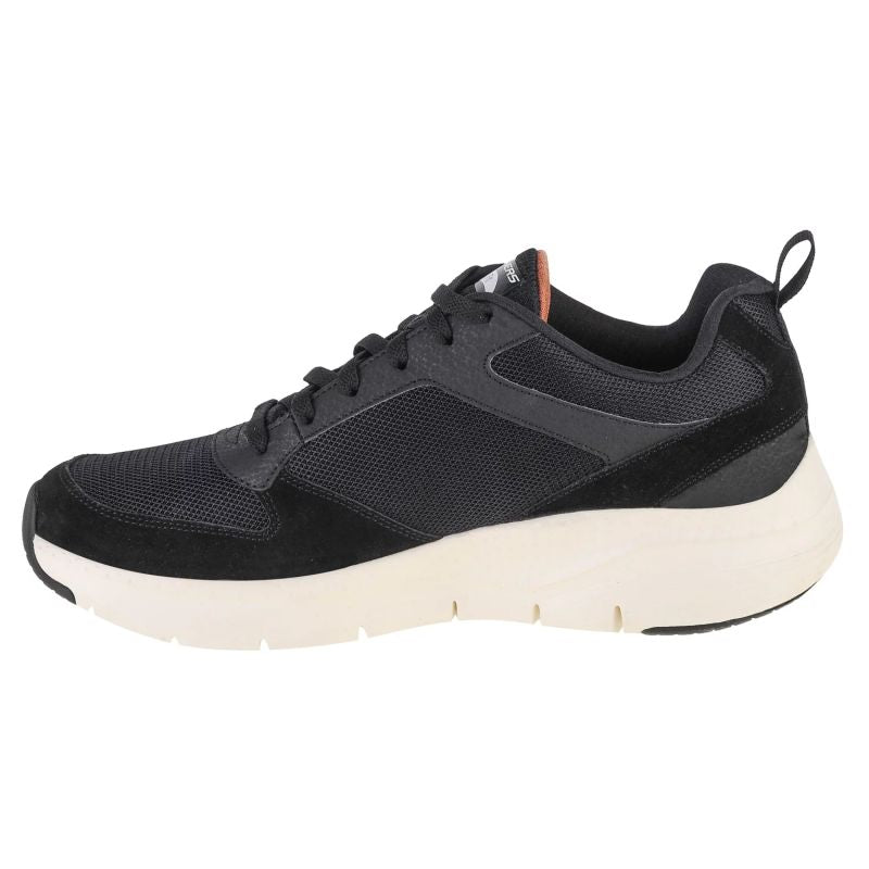 Skechers Arch Fit - Servitica 232101-BLK Black 45 Cipő