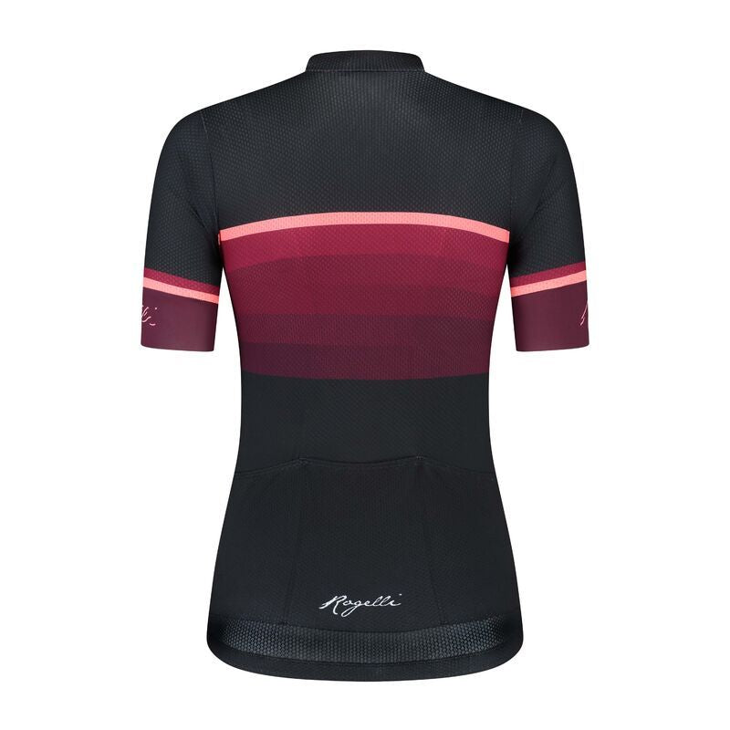 Rogelli IMPRESS II women's t-shirt, burgundy- korall póló
