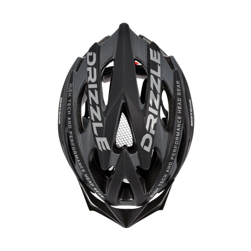 Meteor MV29 Drizzle Bike Helmet L 58-61 cm Black-Dark szürke helmets