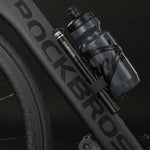 Rockbros JG-PB-004 lightweight bicycle pump with pressure gauge - black fekete pumpa 304004-211902