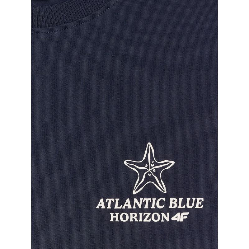 4F Women's relaxed printed T-shirt póló