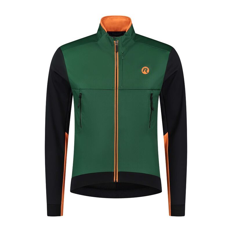 Rogelli winter CADENCE green-black- narancssárga dzseki