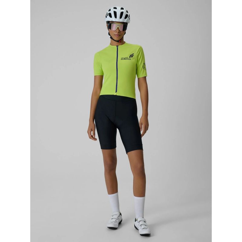 Women's cycling jersey with UPF50+ filter 4F