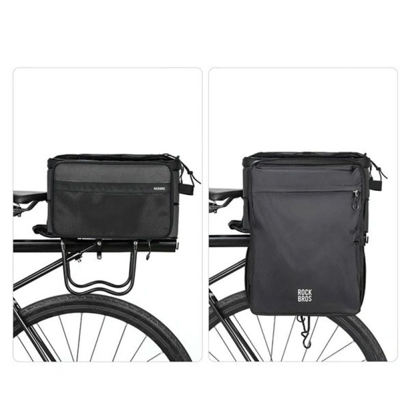 Rockbros trunk bag 15-30 l foldable fekete kiegészítő SI30140093001