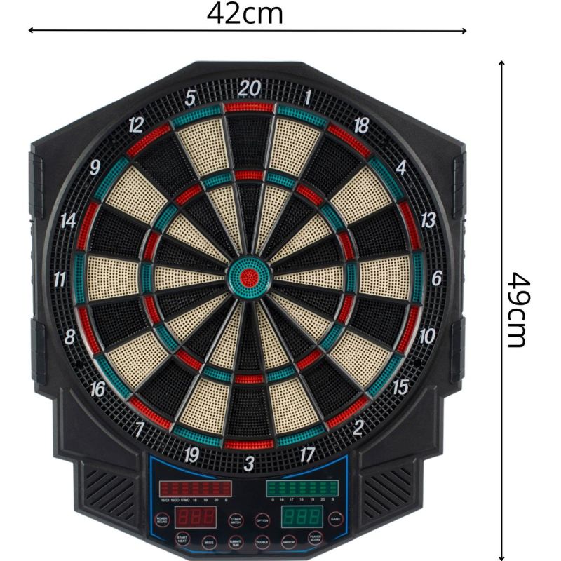 Enero Electronic Dart With Power Supply And 4 Counters 49cm Pro darts