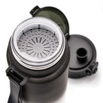 Meteor 650 ml sports bottle dark green uniw water bottles, training equipment