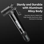 Rockbros 42320010001 Bicycle Pump Hand + Screwdriver - Black fekete pumps