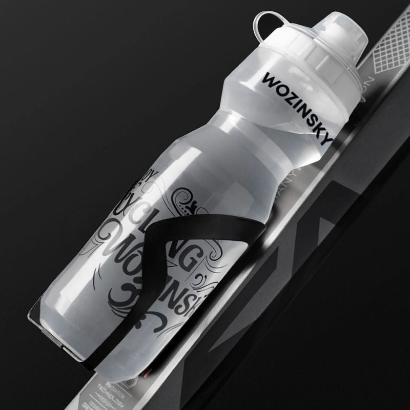 Wozinsky WBR-01T 750ml Bicycle Bottle - Transparent kulacs 304004-198900
