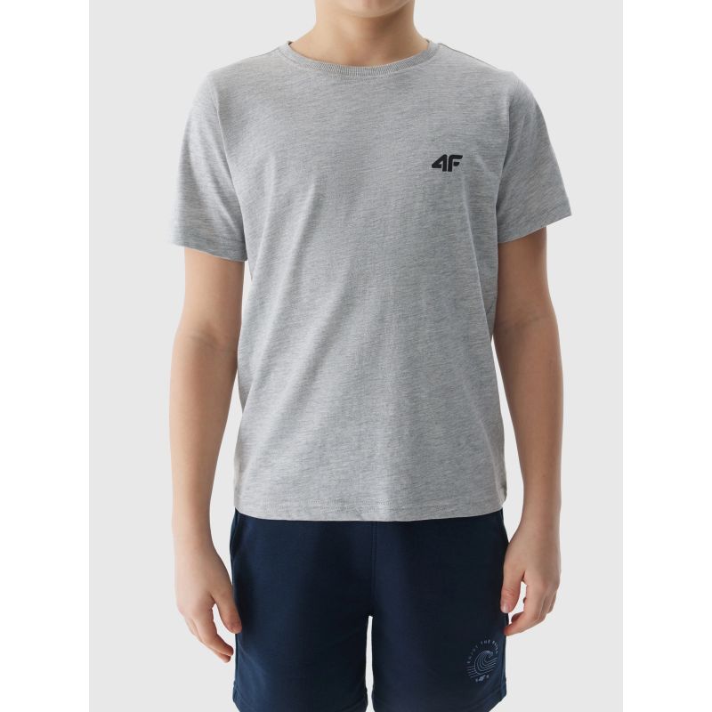 4f Plain cotton T-shirt for a boy Junior General