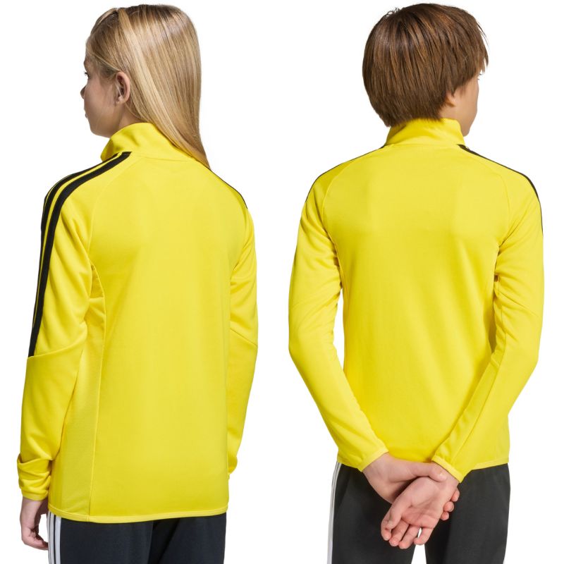 adidas Tiro 26 League Training Top Yellow and Black Kids Sweatshirt JY7158 104cm pulóver