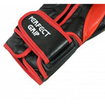 MASTERS FIGHT EQUIPMENT RBT-LF 14 oz Black and Red Boxing Gloves piros kesztyű 0130744-14